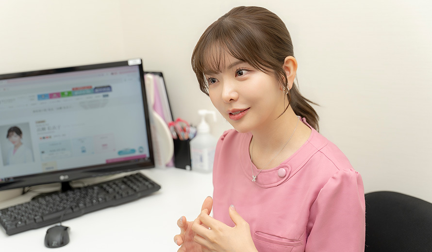 「1回の施術で人生を変える」美容外科ならではのやりがい